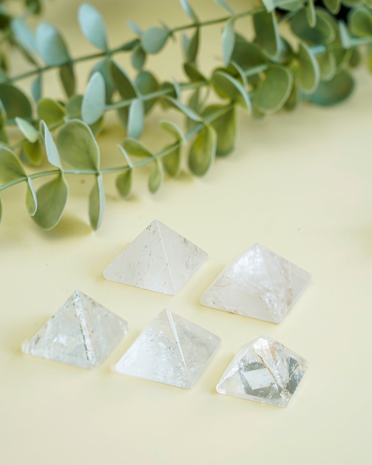 Clear Quartz Mini Pyramid