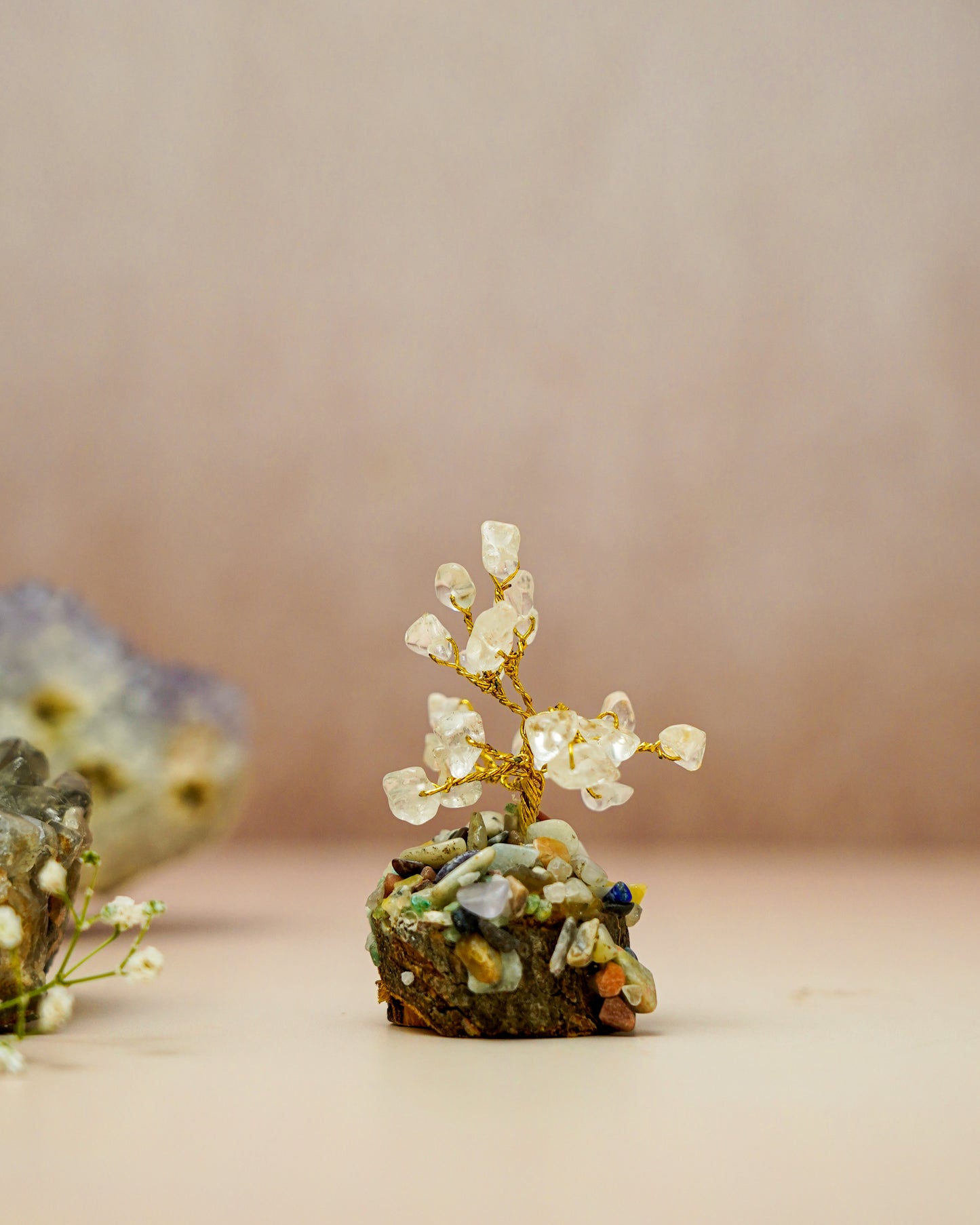 Clear Quartz Tree