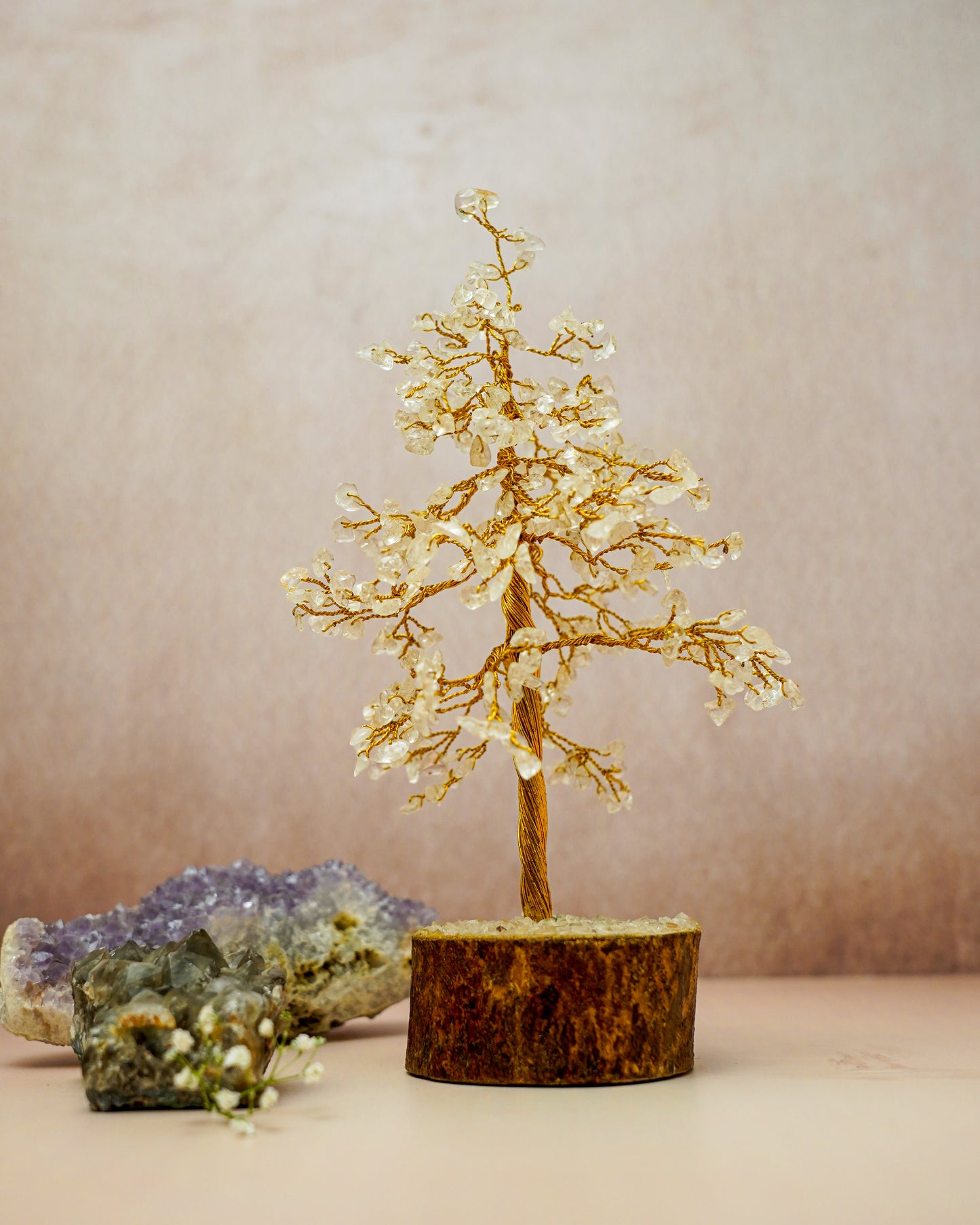 Clear Quartz Tree