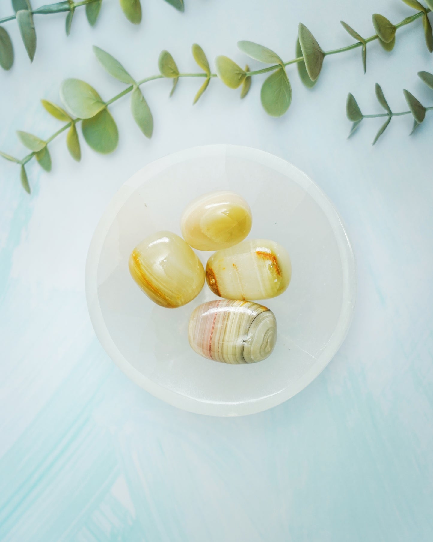 Green Onyx Tumbles