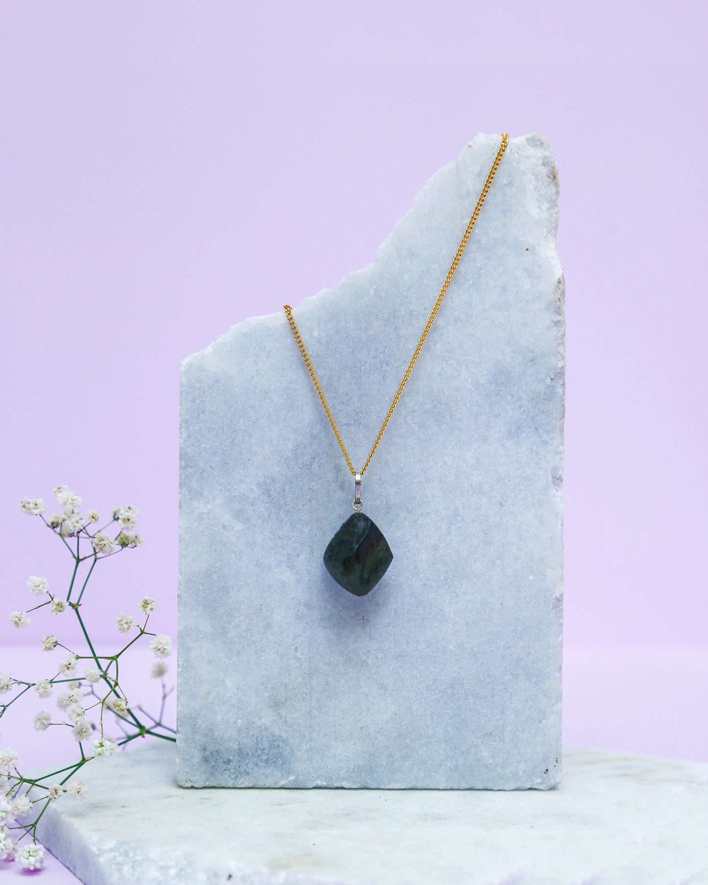 Labradorite Tumble Pendant