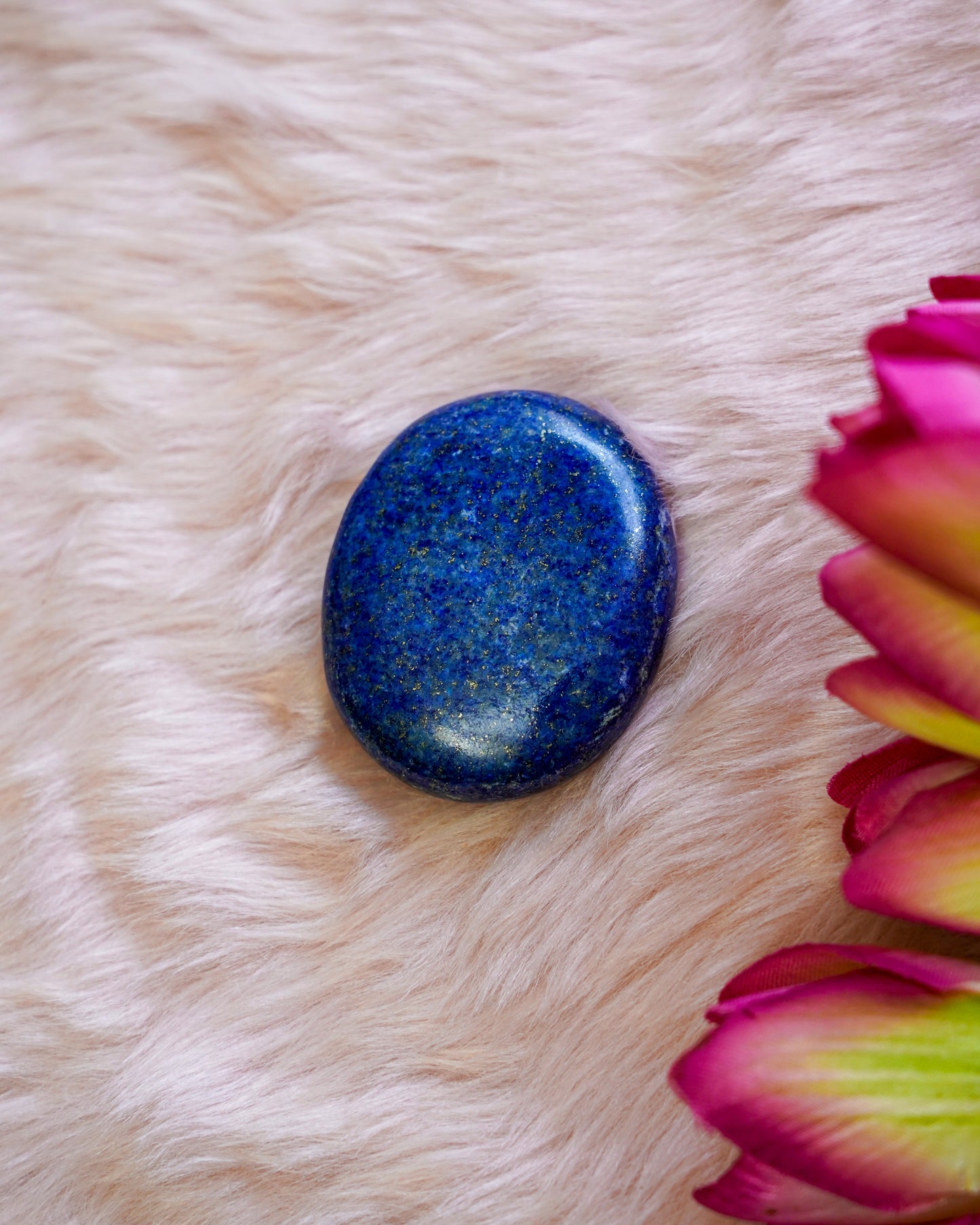 Lapis Lazuli Palm Stone