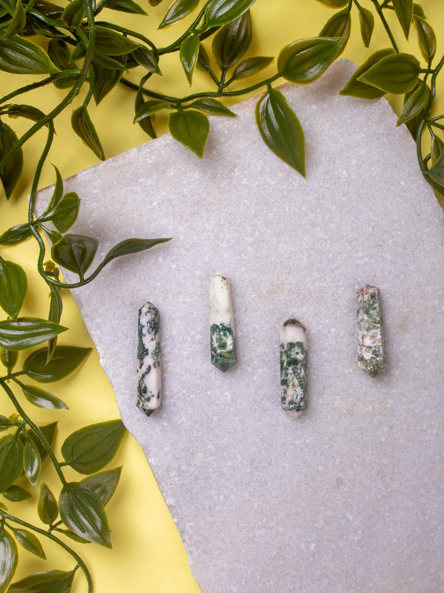 Tree Agate Double Point Pencil