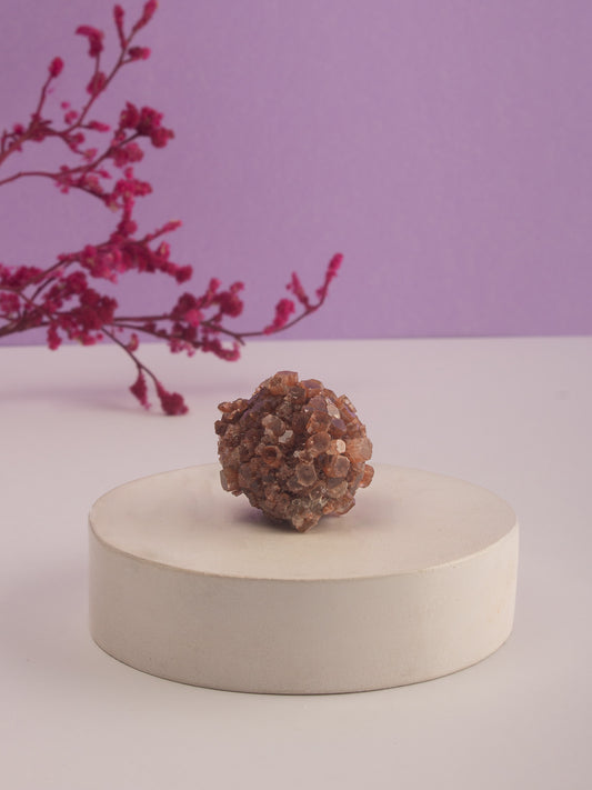 Aragonite Sputnik Cluster