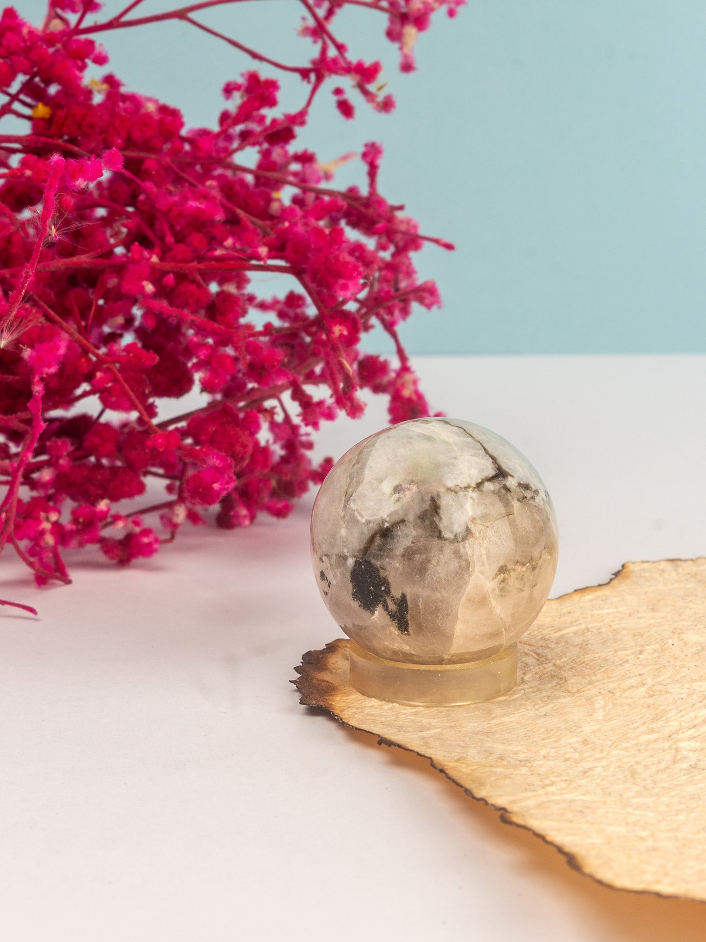 Rainbow Moonstone Sphere