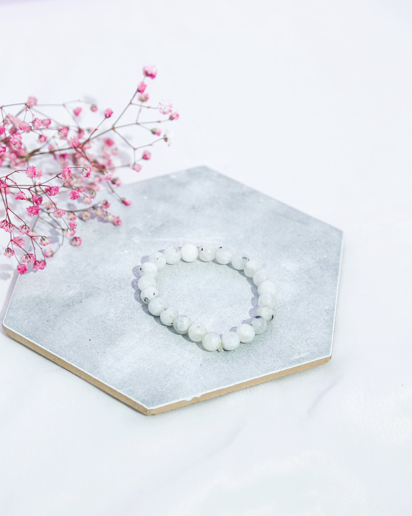 Rainbow Moonstone Bracelet