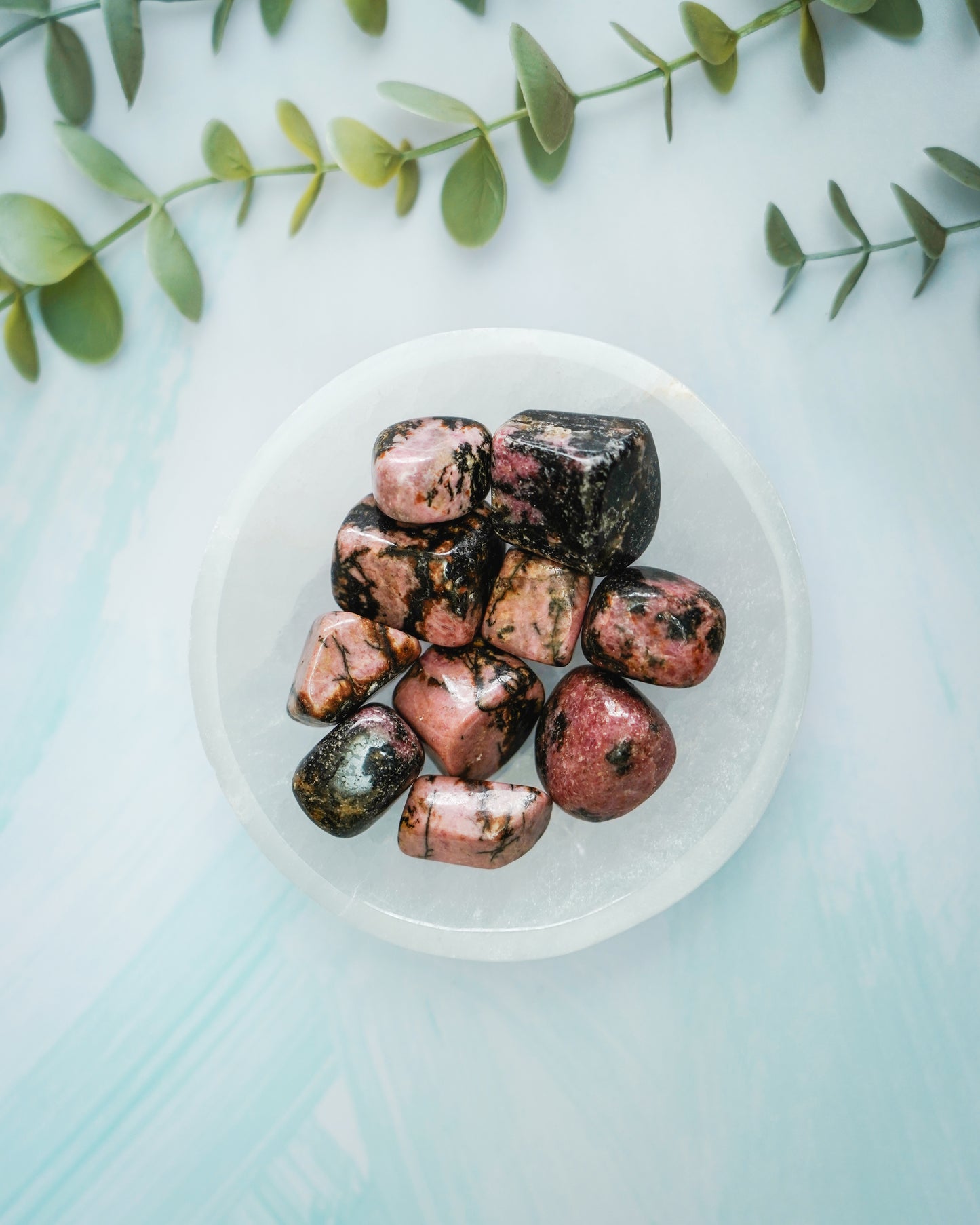Rhodonite Tumbles