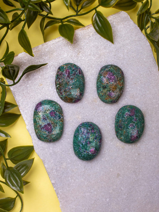 Ruby Zoisite Cabochon