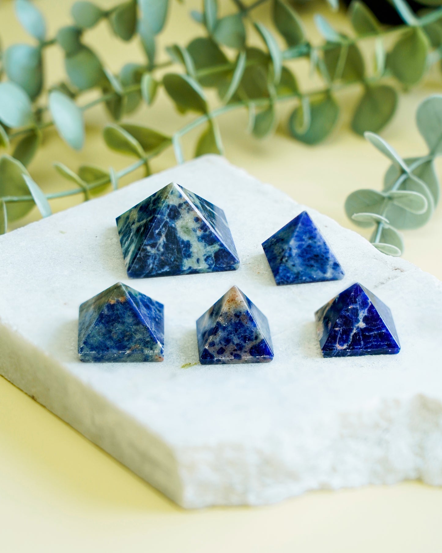 Sodalite Mini Pyramid