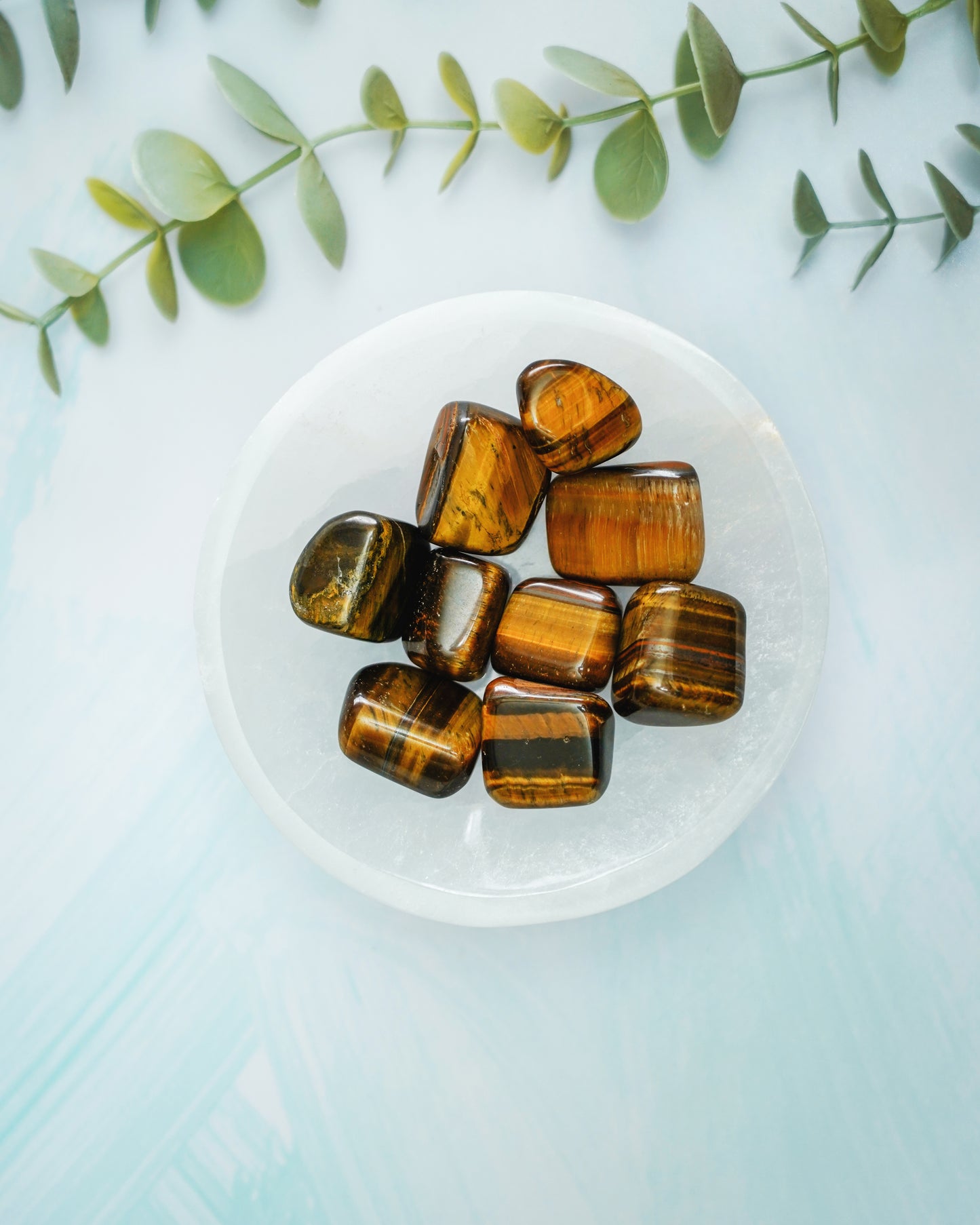 Tiger Eye Tumbles