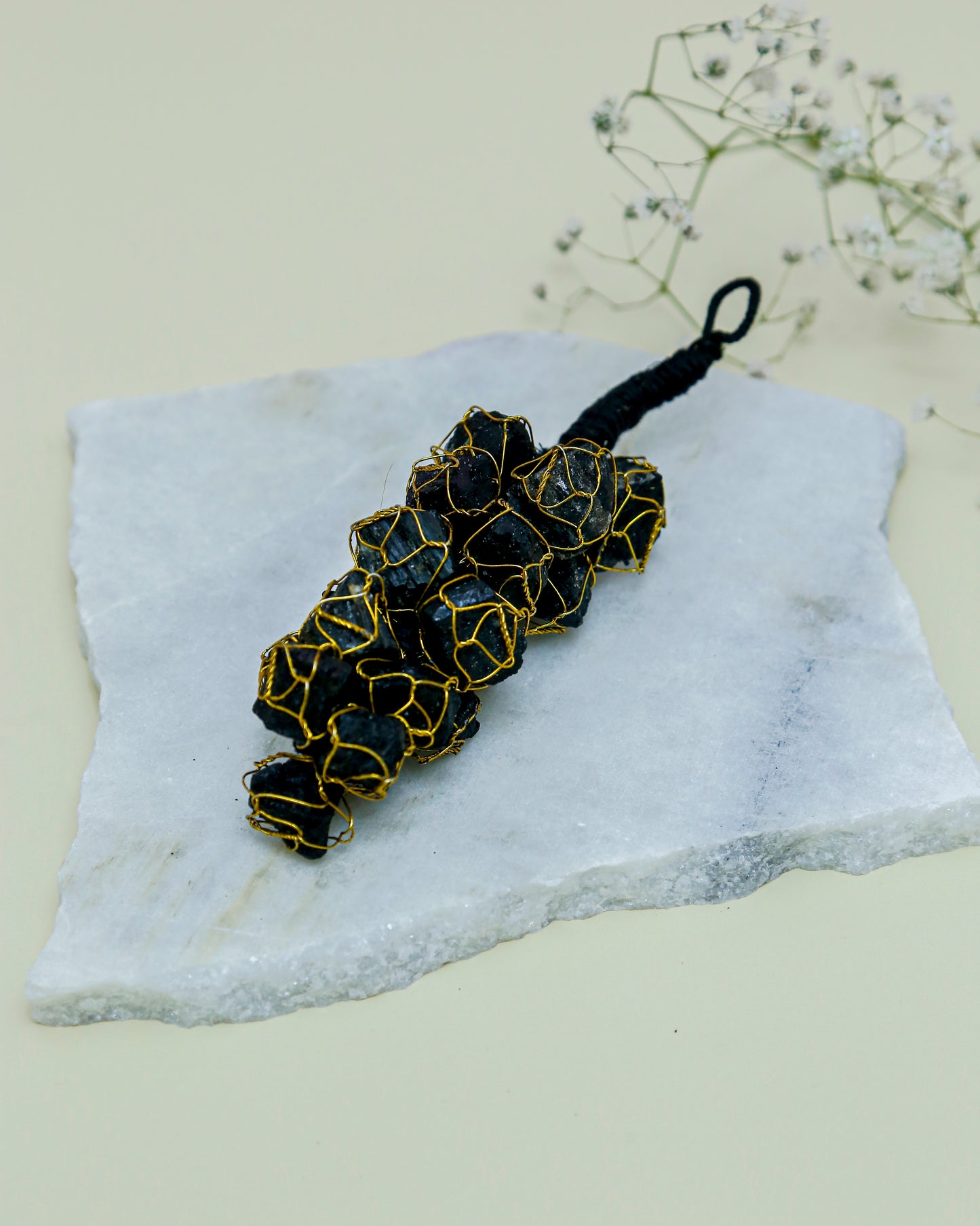 Black Tourmaline Hanger