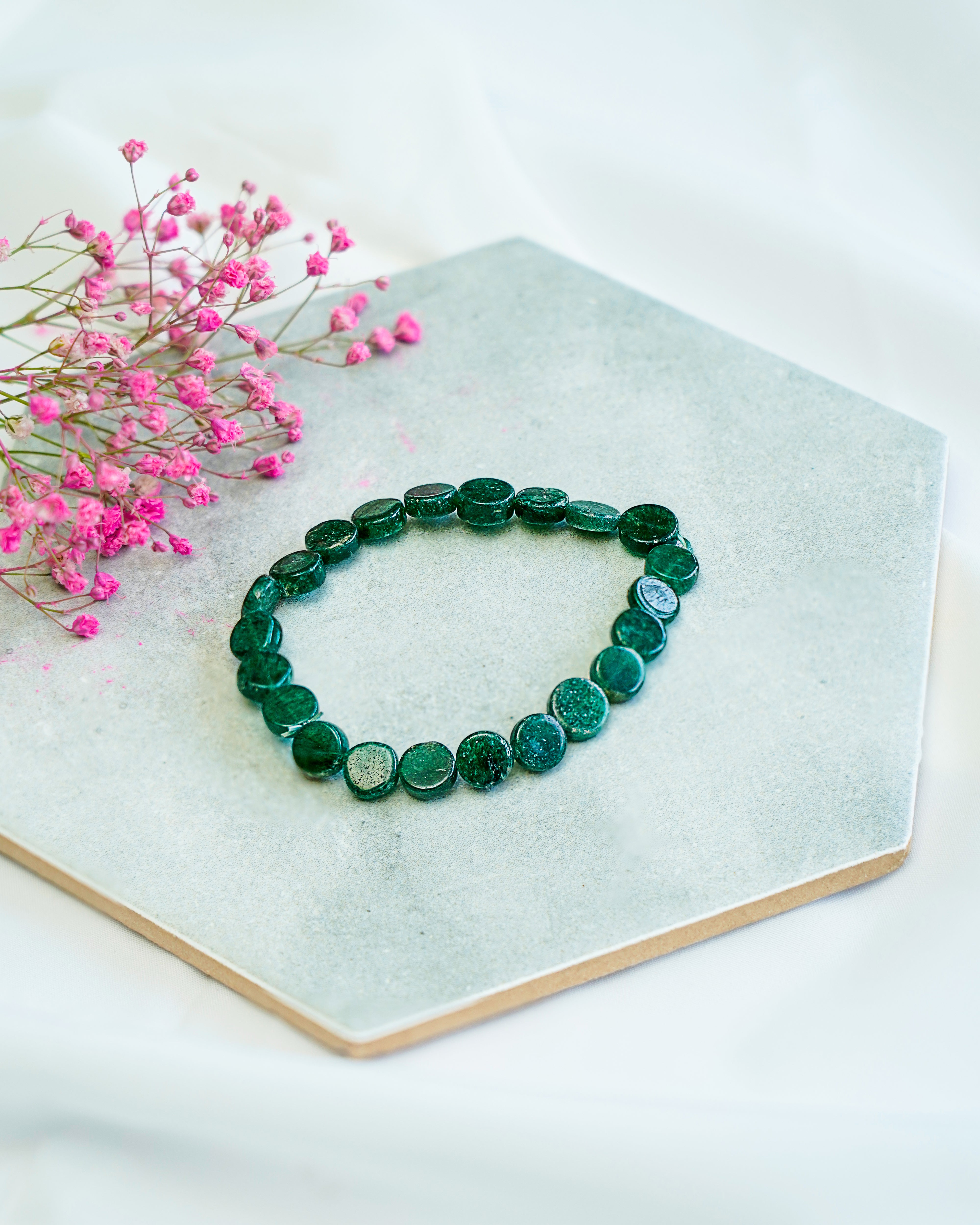 Amazon.com: Flat Beads for Jewelry Making, Acrsikr Heishi Clay Disc Beads  Bracelet 6mm
