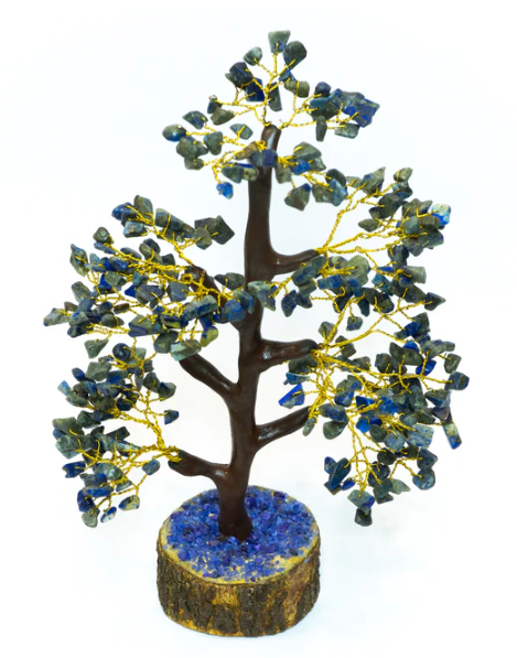 Lapis Lazuli Tree (with solid branch)