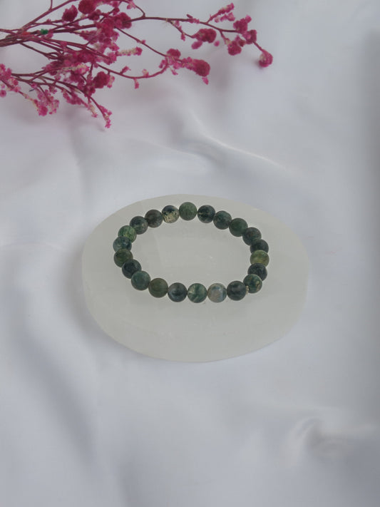 Moss Agate Bracelet