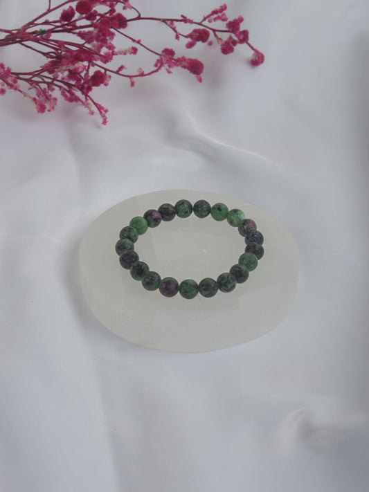 Ruby Zoisite Bracelet